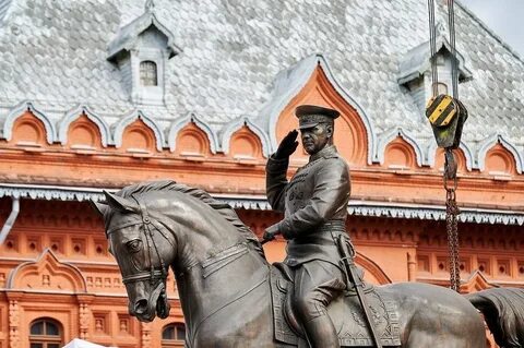Конь рокоссовского на красной площади