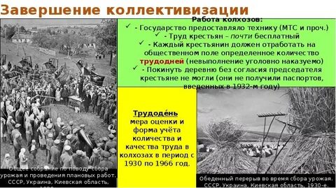 Коллективизация успех или трагедия
