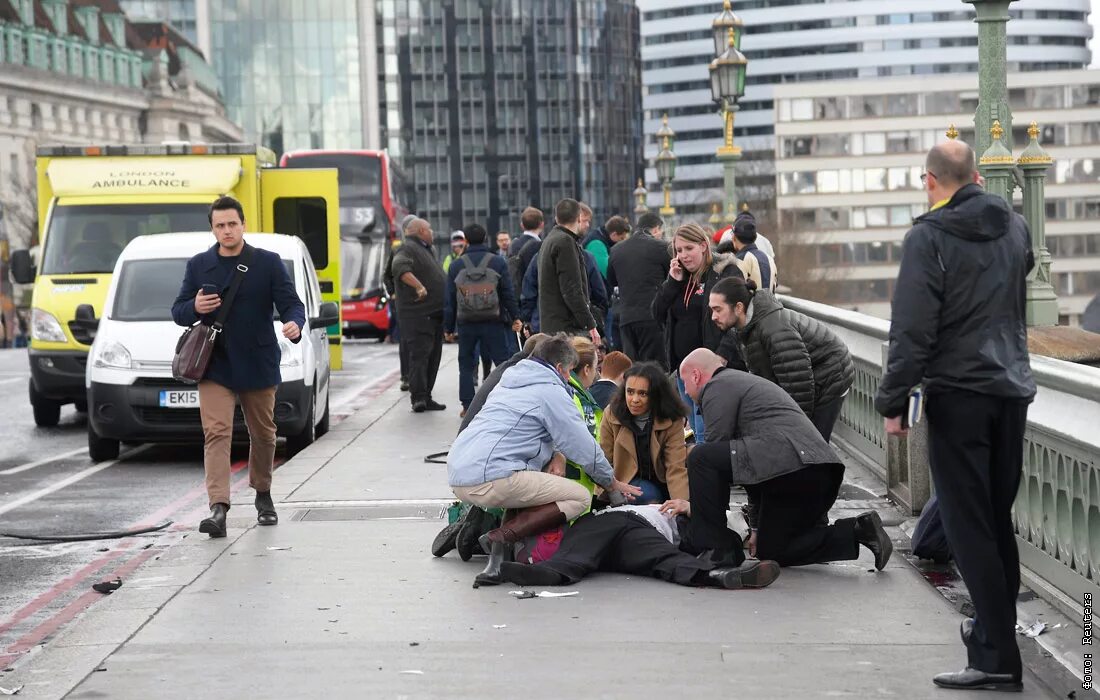 Теракт на Вестминстерском мосту в Лондоне (2017).