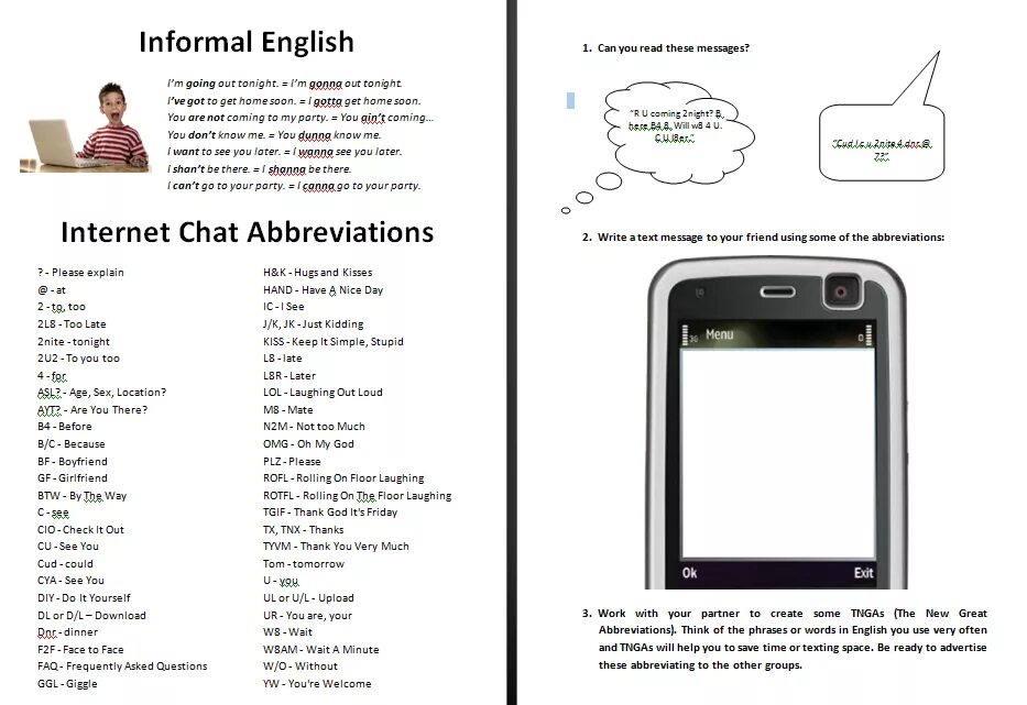 Messages language. Английские сокращения Worksheet. Смс на английском примеры. Смс на английском с сокращениями примеры. Аббревиатура в английском языке в переписке.