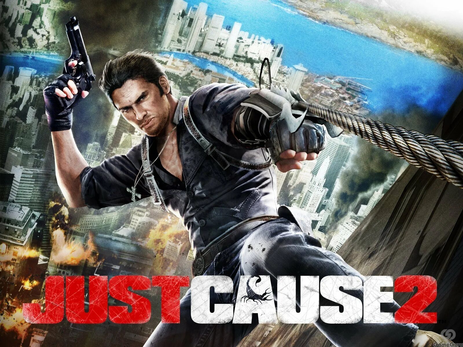 Как зовут игру где. Рико Родригес just cause 2. Игра just cause 2. Just cause 2 Скорпион. Just cause 2 ps3 Gameplay.