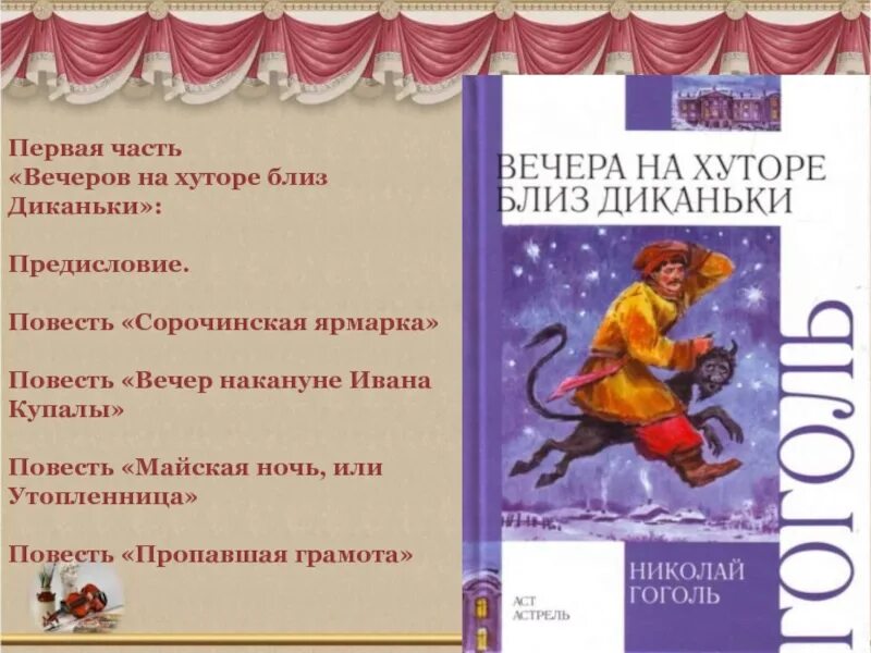 Книжка Гоголя "вечера на хуторе близ Диканьки". Вечера н хуторе близ Диканьки. Сборник Гоголя вечера на хуторе близ Диканьки содержание. Повести вечер на хуторе.