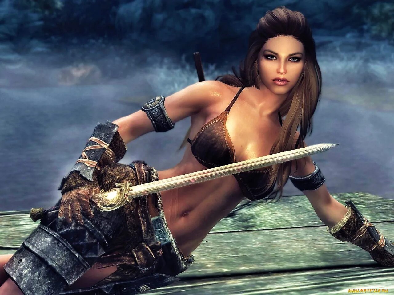 Говорящая девушка игра. Elder Scrolls 5: Skyrim "спутница Рин". Скайрим девушки. Игры с красивыми женскими персонажами. Красивые девушки из Скайрима.