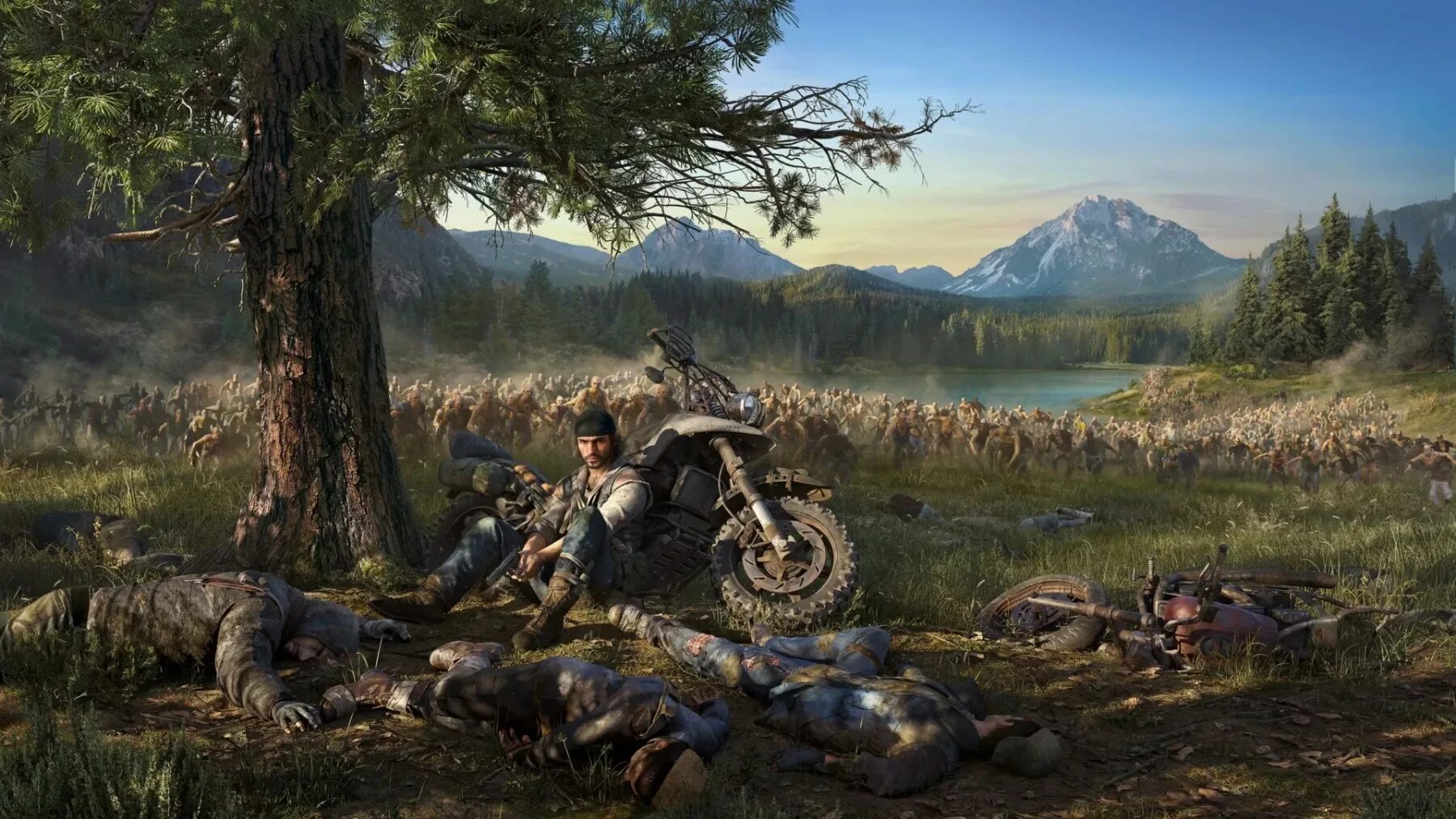 Эдди Days gone. Жизнь после игра. Days gone метакритик. Игра про байкера и зомби.