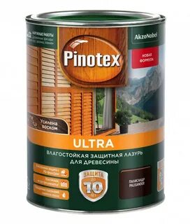 Pinotex ultra защитная лазурь для древесины