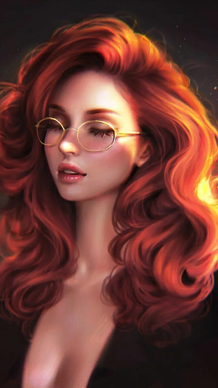 Рыжая бестия читать. Девушка с рыжими волосами фэнтези. Рыжая бестия. Аватар рыжая девушка рисунок. Аватарка рыжая девушка нарисованная.