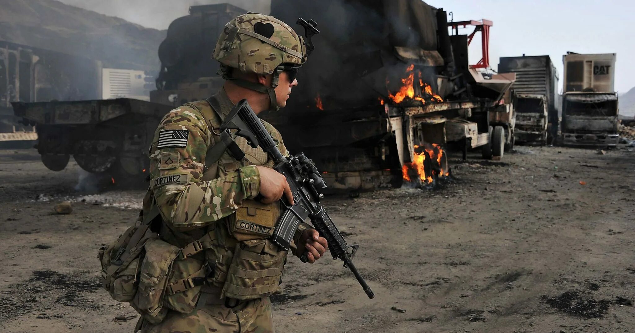 Готовность нато к войне. Армия США В Афганистане 2001.