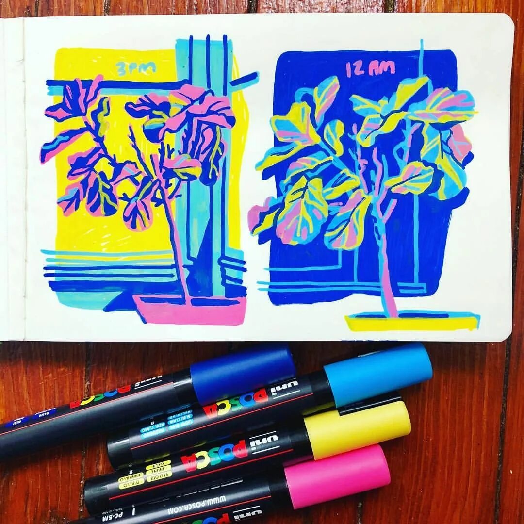 Tooli art акриловые маркеры