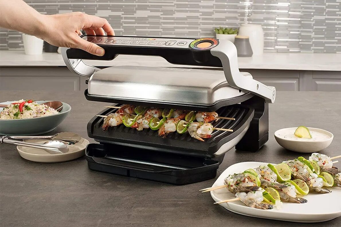 Тефаль оптигриль плюс. Tefal gc712d34. Гриль Tefal gc712d34. Tefal Optigrill+ gc712. Электрогриль Тефаль Optigrill.