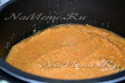 Кабачковая икра в скороварке