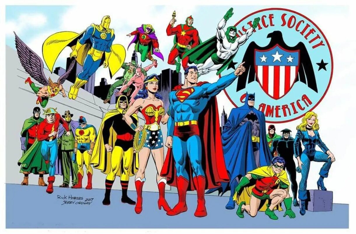 American society of magical. Общество справедливости комикс. Justice Society of America. JSA. Justice Society of America Comic Cyclone.