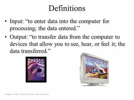 Define input