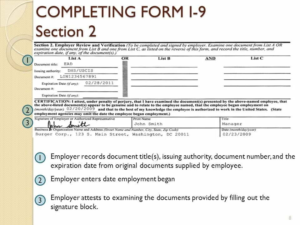 Forms c 9