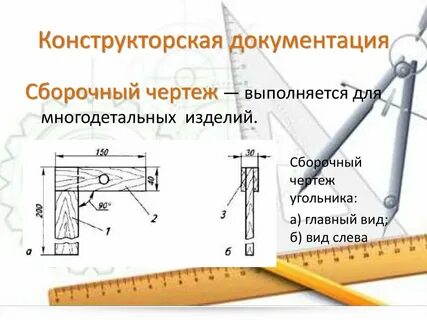 Урок технологии 7 класс сборочный чертеж