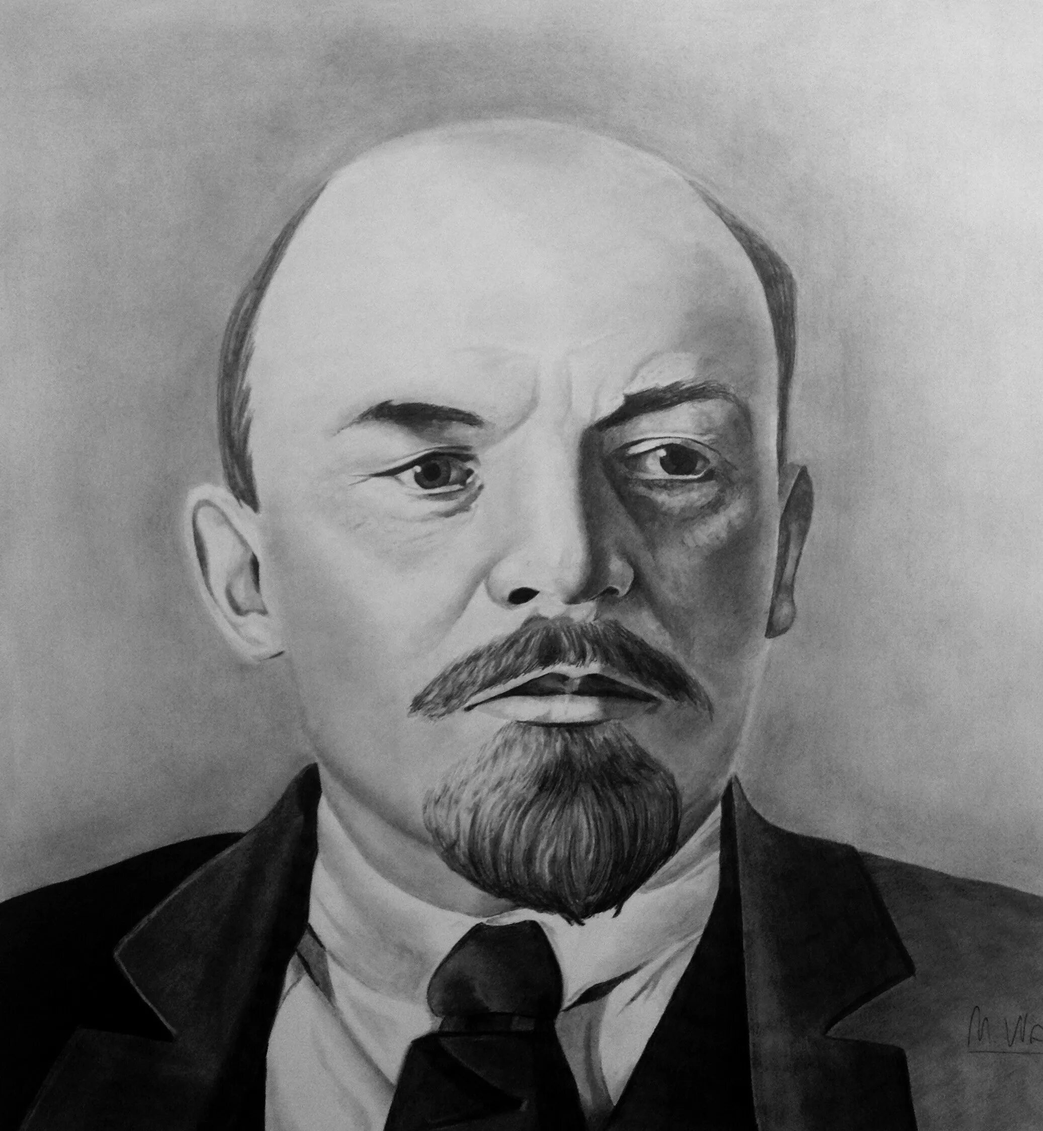 Малявин портрет Ленина.