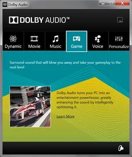 Драйвер dolby audio