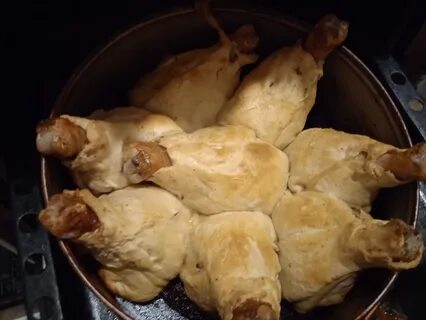 Рецепт голени курицы в тесте