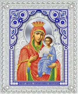 Икона для вышивания бисером