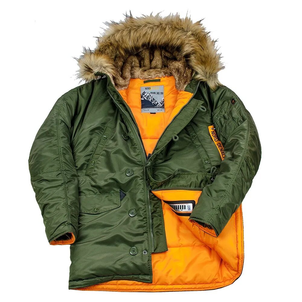 Куртка "Аляска" Nord Denali. Куртка Аляска n-3b Husky Denali. Куртка Аляска n-3b Husky Denali 2019 (зеленая - r.Green/Orange. Куртка Аляска n-3b Husky Nord Denali. Настоящая аляска куртка