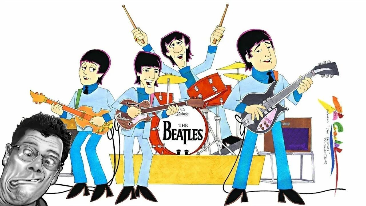 Эпизод вокально. Битлз Картоон. Ринго Старр Beatles cartoon. Битлз Картун Ринго.