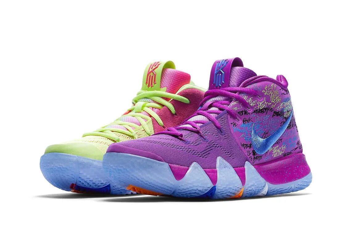 Кроссовки в кари цена. Кроссовки Nike Kyrie 4. Nike Kyrie 4 Multicolor. Кайри Ирвинг 4 кроссовки. Баскетбольные кроссовки Кайри 4.