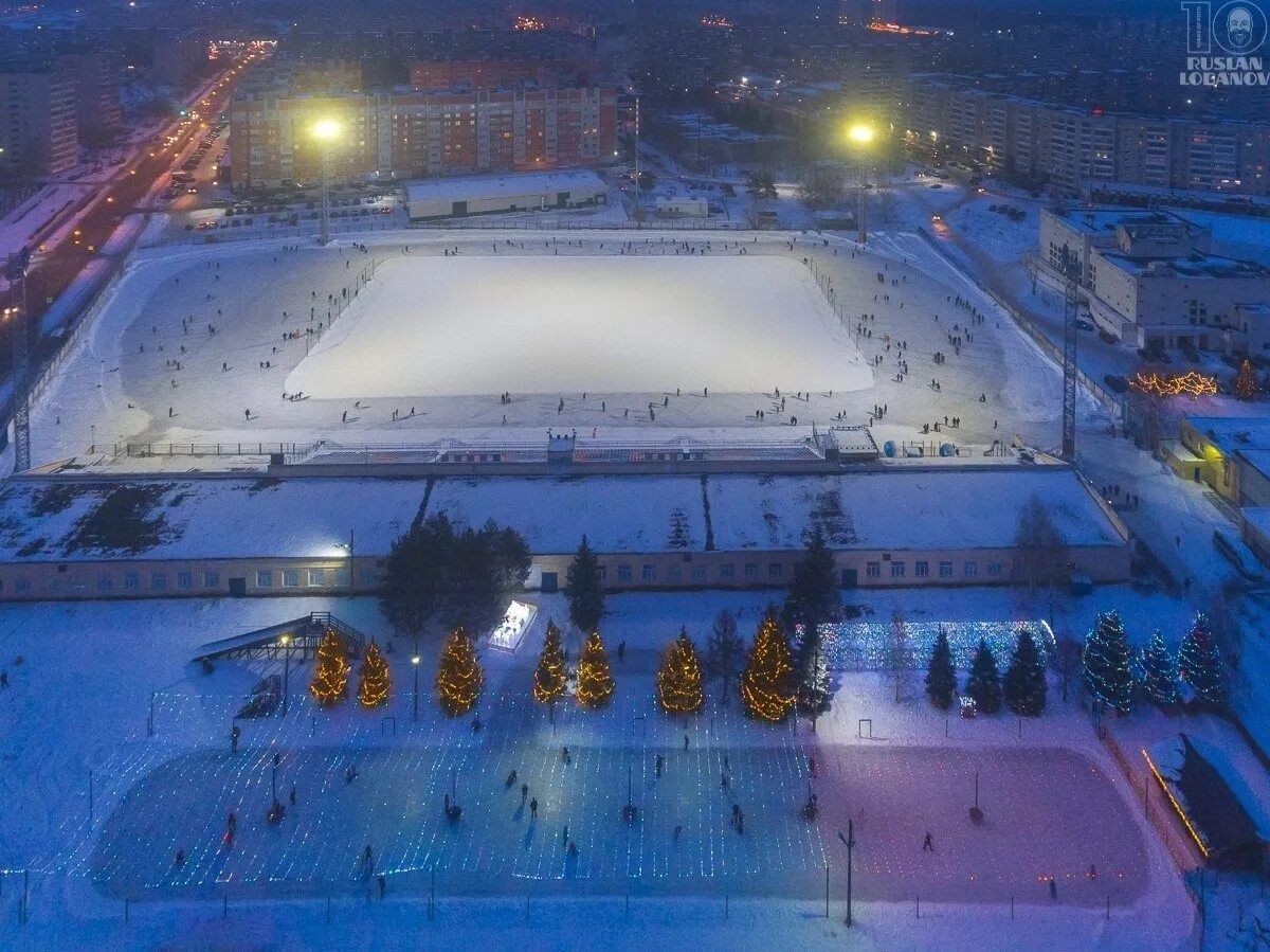 Каток в дзержинском