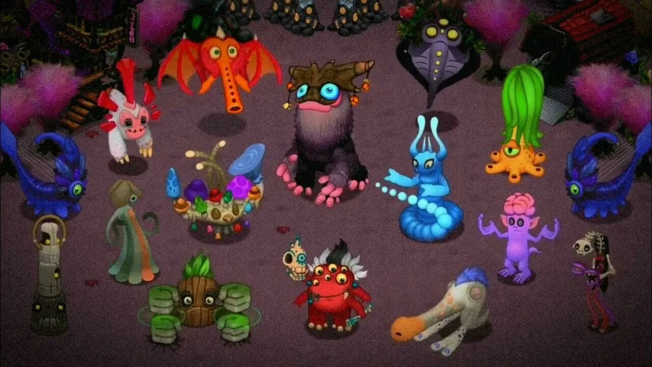 Перекресток магии my singing monsters. Остров магии my singing Monsters. Монстры на острове магии my singing Monsters. Святилище my singing Monster. Монстры святилище my singing Monster.