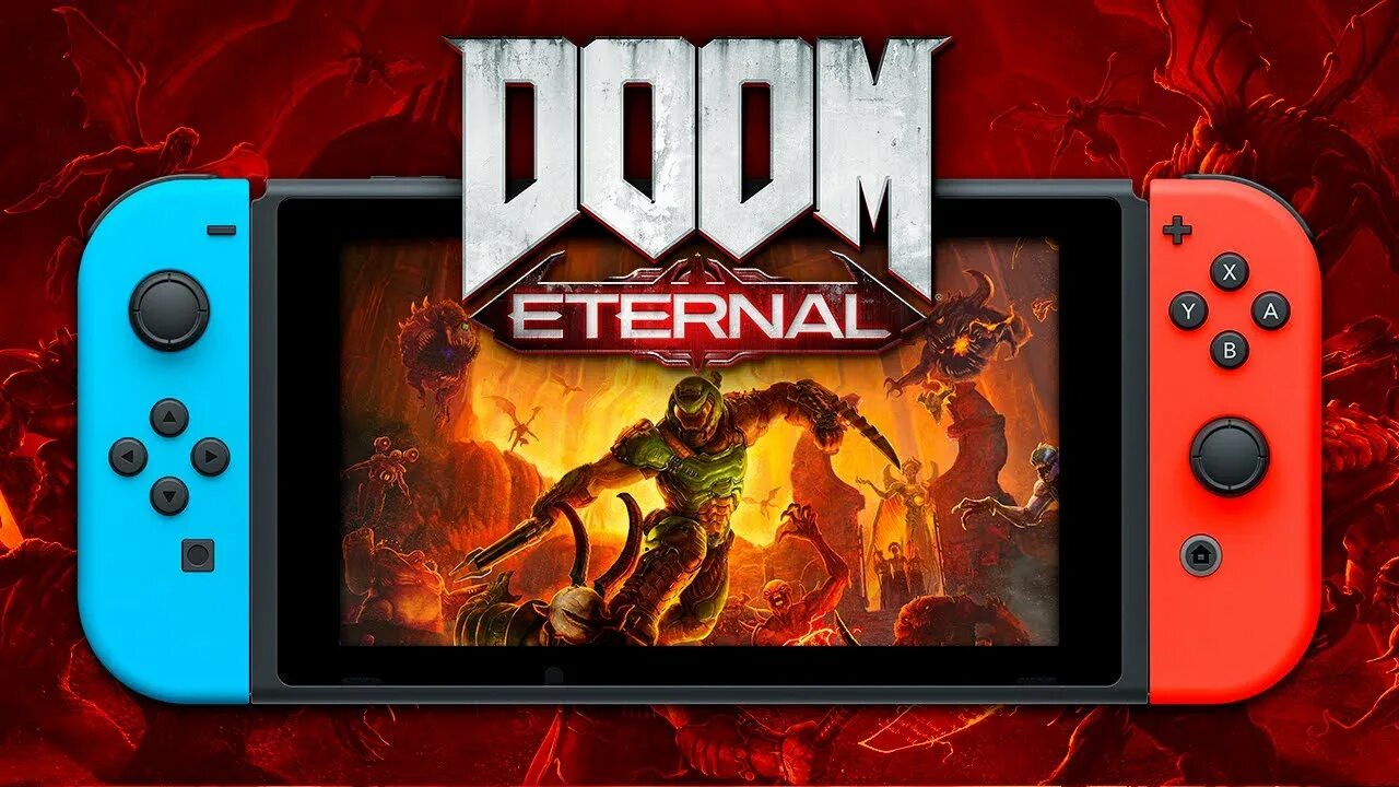 Doom eternal nintendo. Doom Eternal Нинтендо. Doom Eternal Nintendo Switch. Doom Eternal Nintendo Switch картридж. Doom Eternal Nintendo Switch Gameplay.