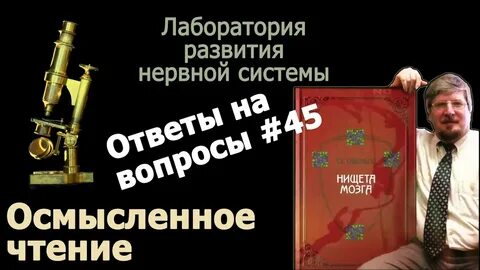 Осмысленное чтение 3