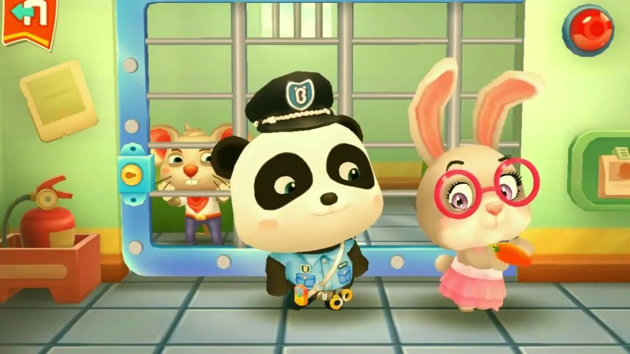 Игра полицейский панда кики. Кики панда игра. Babybus игры. Игра полицейский панда кики. Полицейский кики.