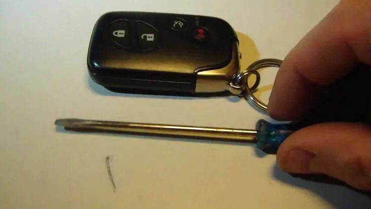 DIY - LEXUS How to change SmartKey Key fob Battery on Lexus LS460 LS600 - YouTub