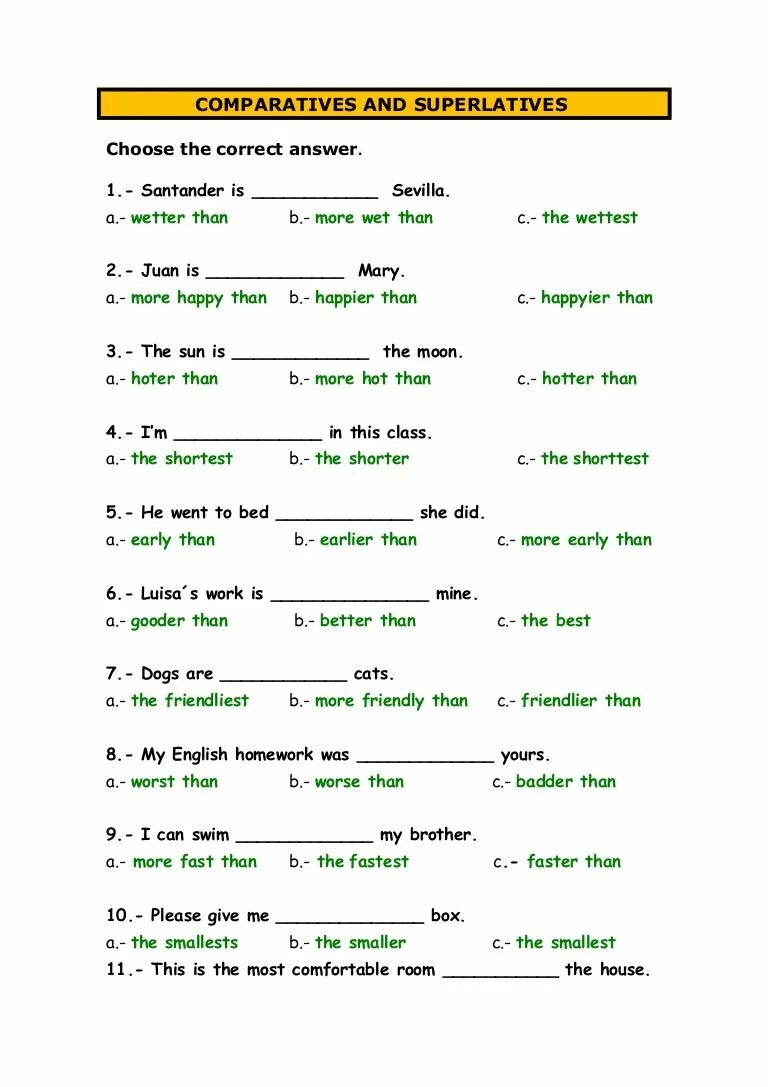 Степени прилагательных в английском языке Worksheets. Тест degrees of Comparison of adjectives. Степени сравнения прилагательных в английском Worksheets. Comparatives упражнения. Тест на английском языке степени сравнения