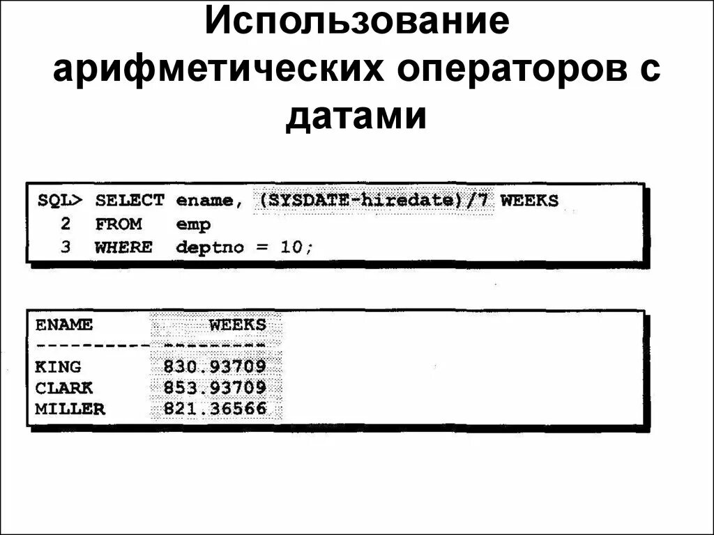 Опишите назначение и формат команды select