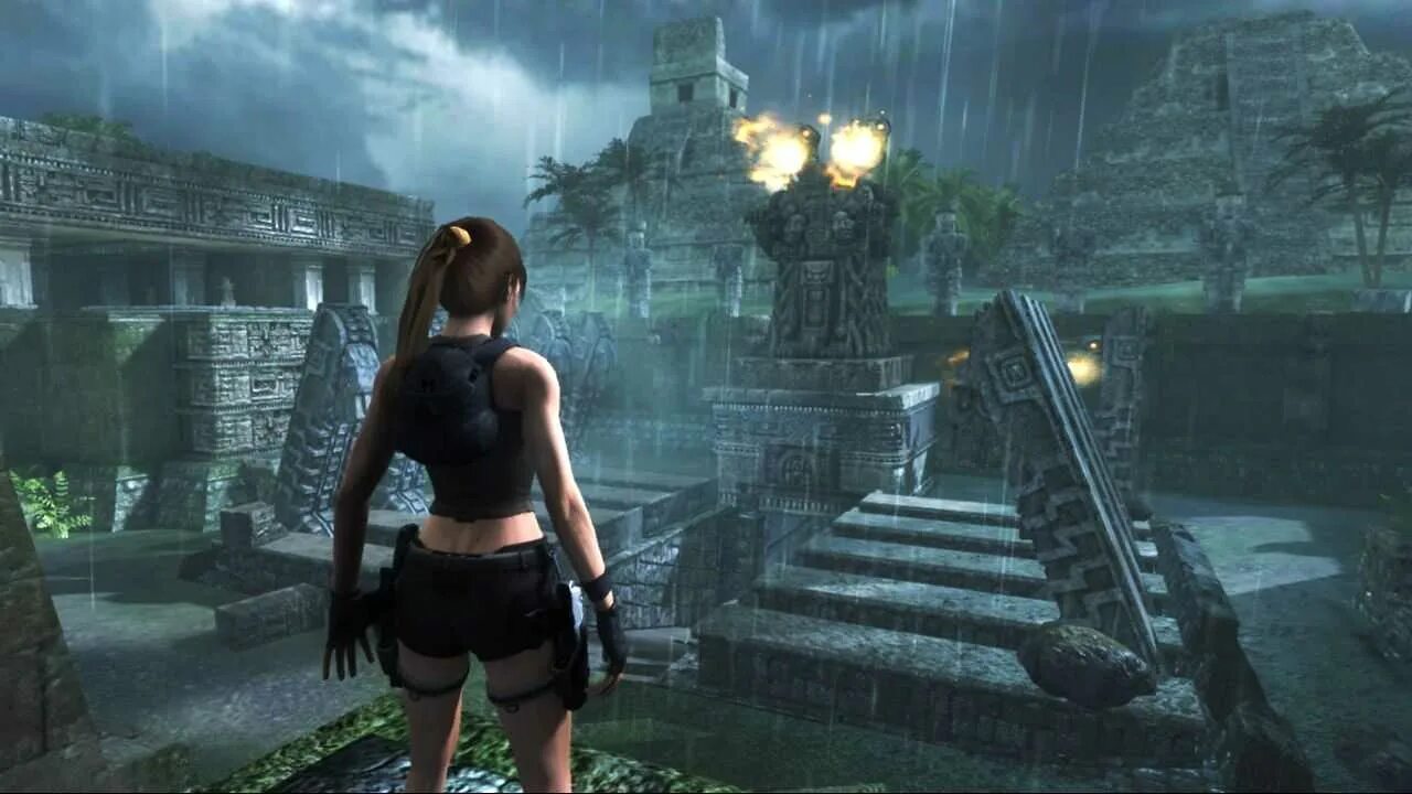 Игра Tomb Raider Underworld. Том Райдер 2008.