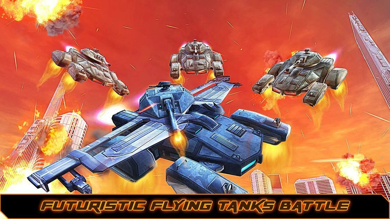 Flying tank