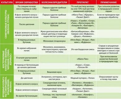 От вредителей ранней весной малины болезней