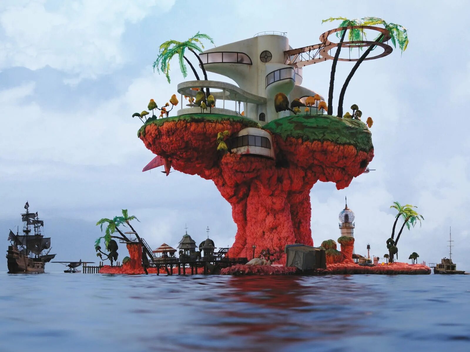 Гориллаз обложки plastic beach. Гориллаз пластиковый пляж. Gorillaz album plastic beach. Пластиковый пляж gorillaz. Gorillaz plastic beach 2010.
