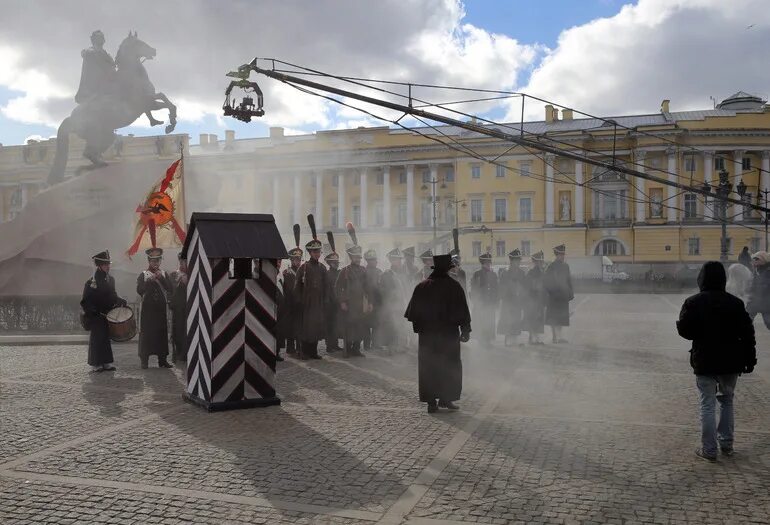 Съемки в питере