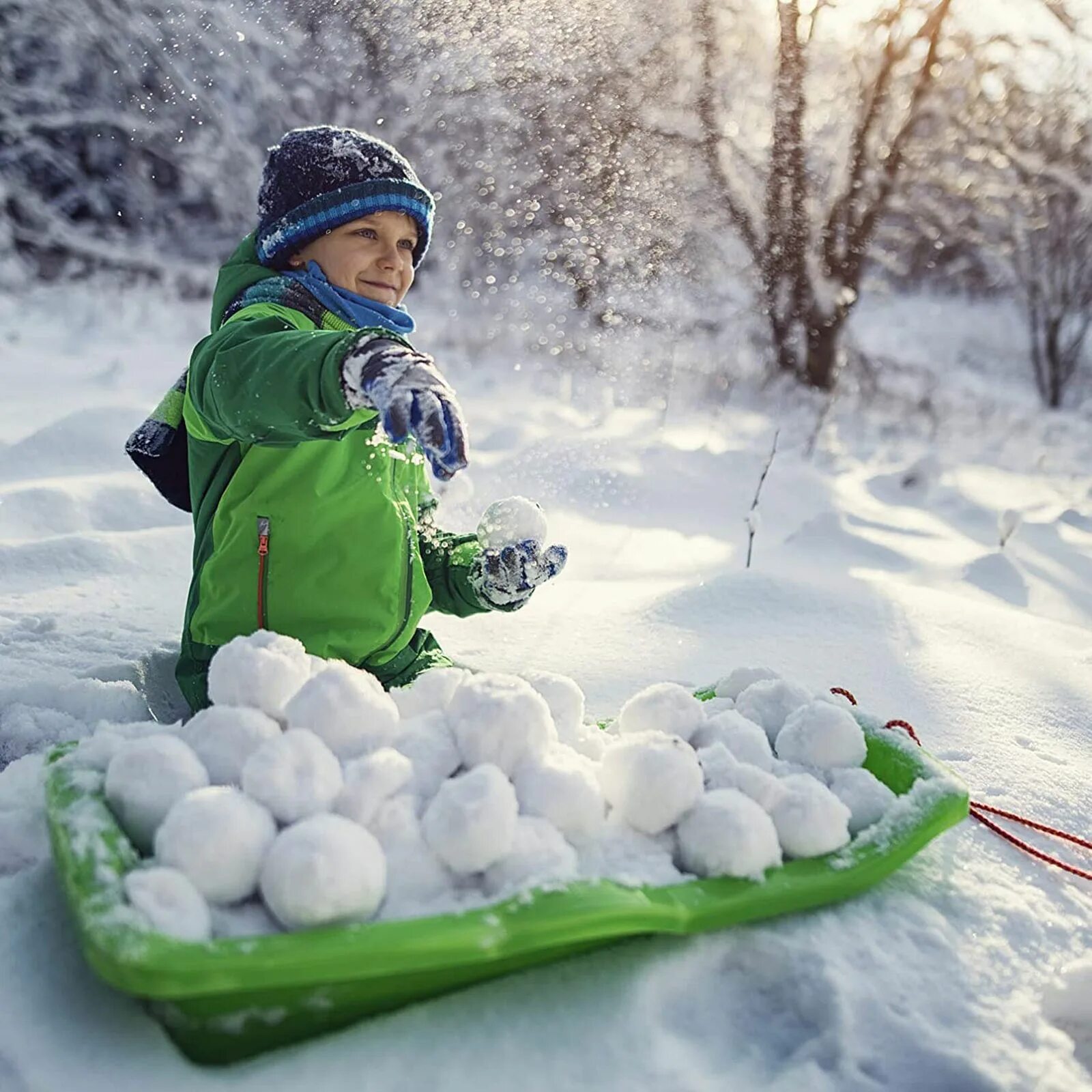 Making snowballs