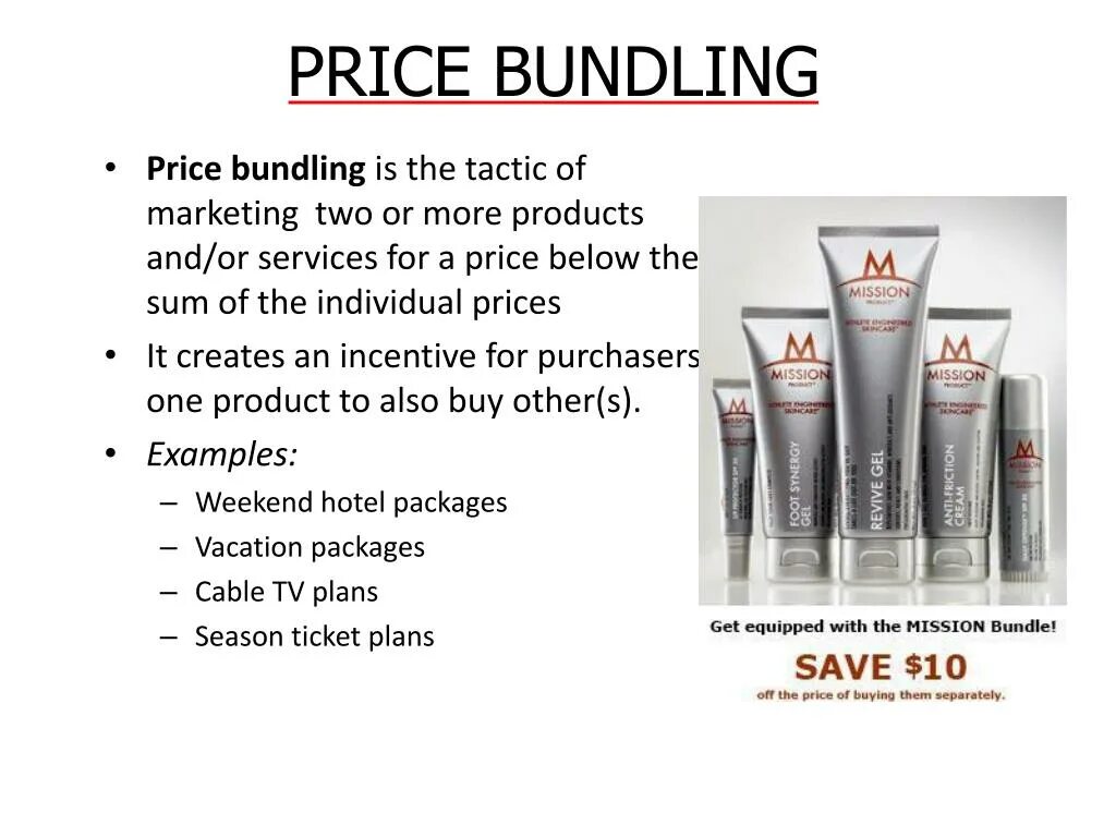 Bundling examples