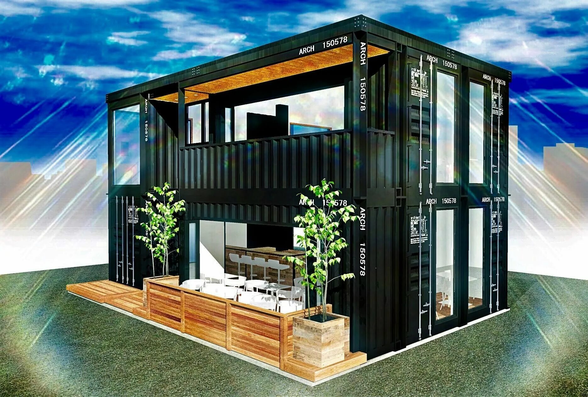 Container desktop