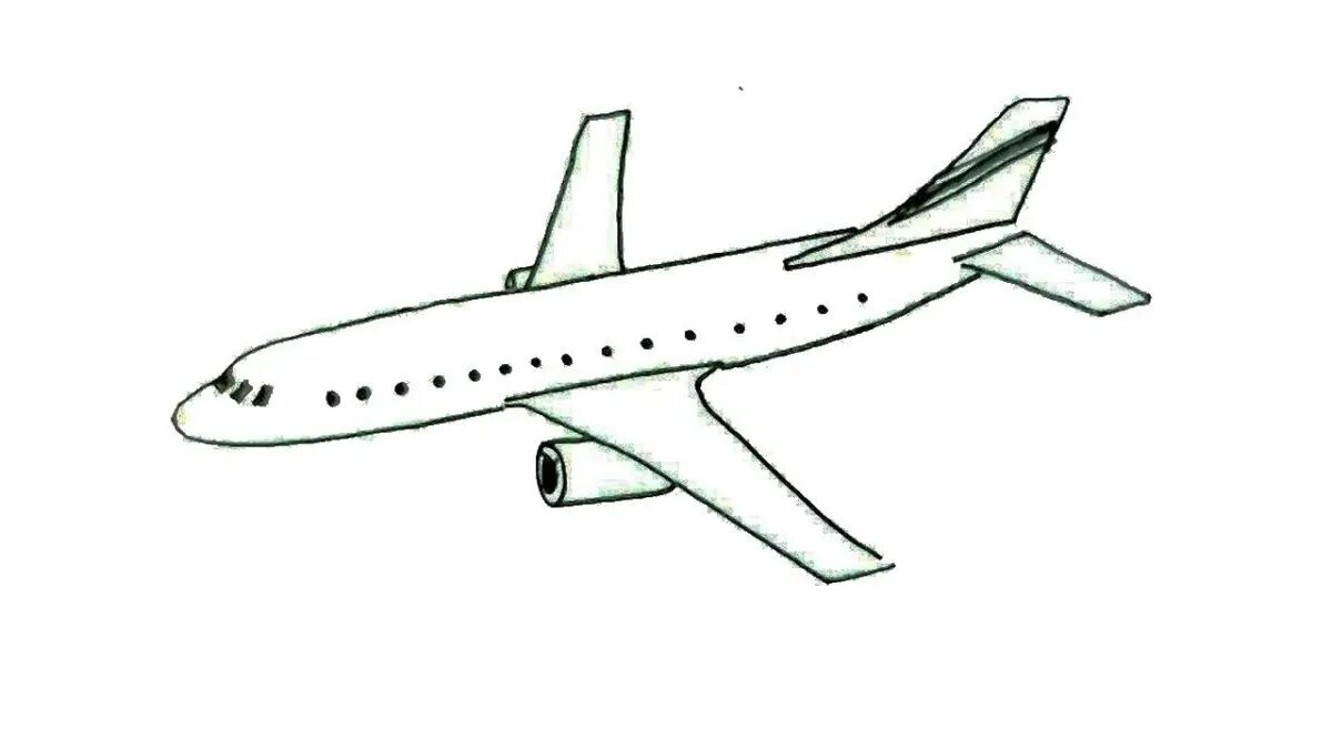 Рисовать самолет легкий. Самолет рисунок карандашом вид сбоку. Контур самолета сбоку. Самолёт рисунок карандашом. Рисунки для срисовки карандашом самолеты.