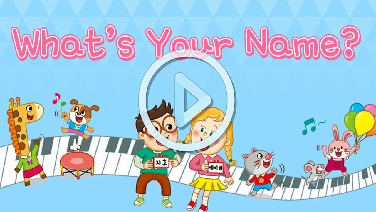 Английская песня kids. English Songs. Learn English with Songs. Learn English Songs. What's your name Video for Kids.