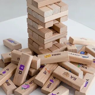 Игра башня вытаскивать бруски