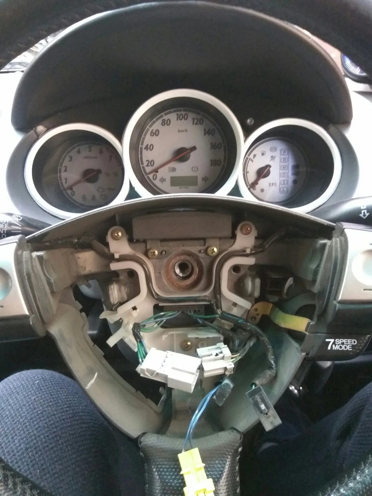 Замена руля - Honda Fit (1G), 1,5 л, 2003 года своими руками DRIVE2