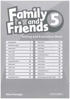 Family and friends 1 evaluation book