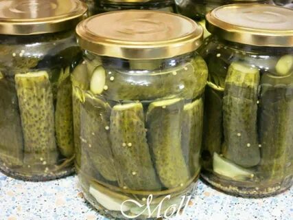 Огурцы маринованные с закручивающейся крышкой
