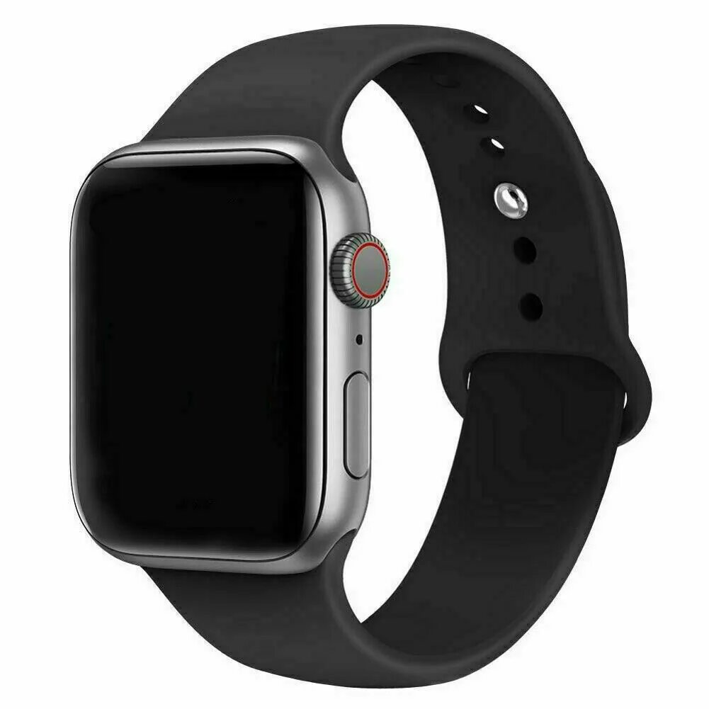 Silicone Band для Apple watch 38/40мм. Apple watch s1 44 mm зад. Браслет Nomad Titanium Band для Apple watch 42/44 мм чёрный. Apple watch s1 42 mm зад.