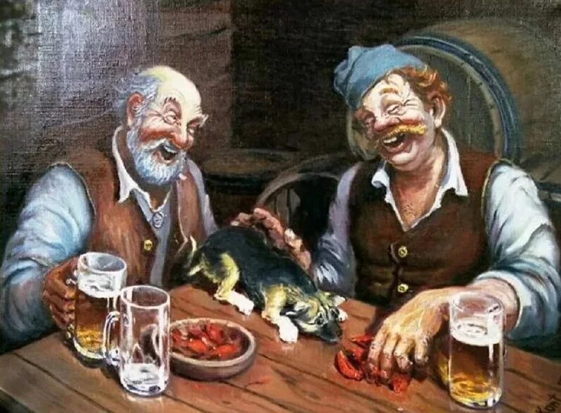 Разговор двух пьяных