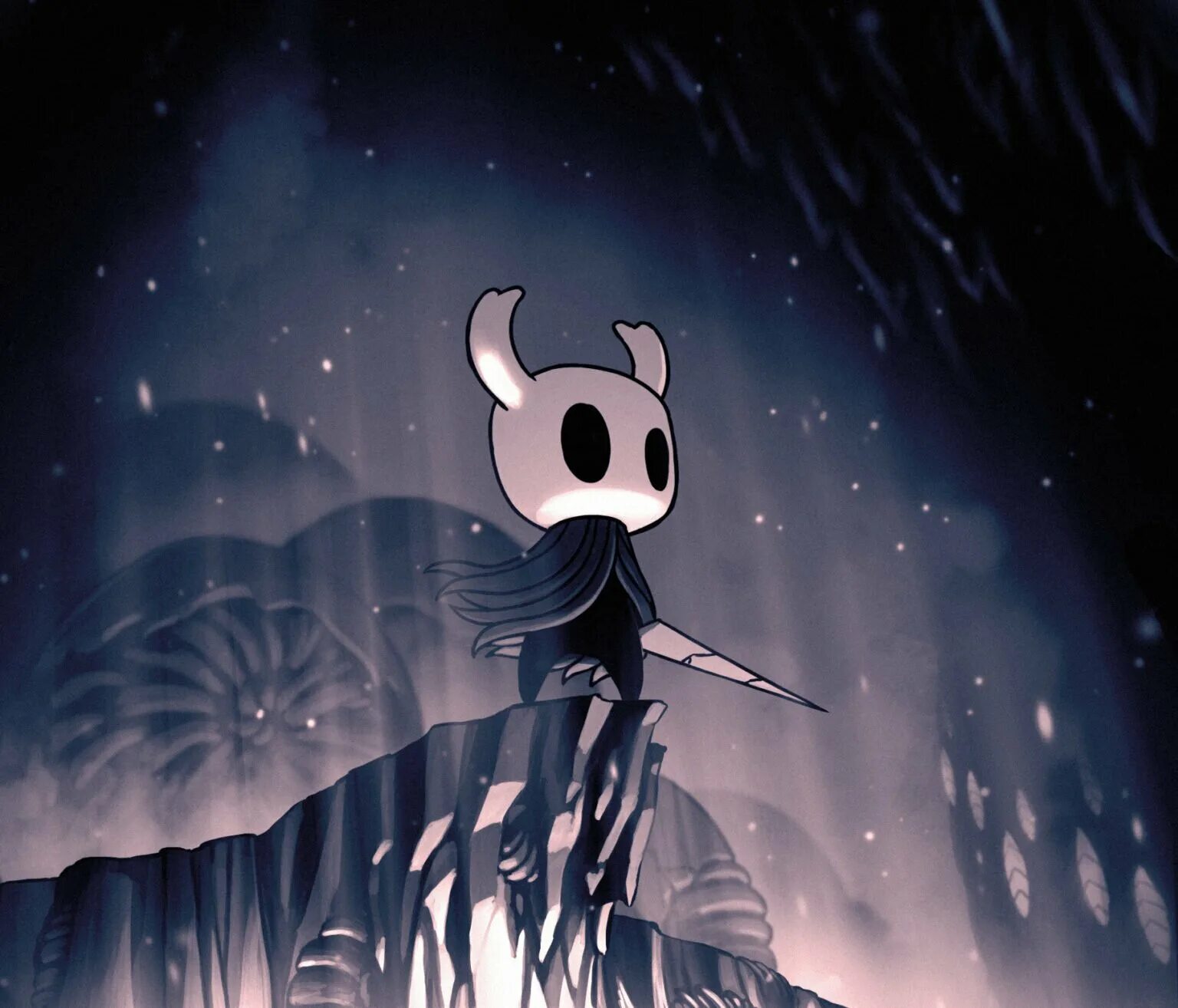 Hollow knight что делать. Hollow Knight. Hollow Knight обложка. Hollow Knight SILKSONG. Hollow Knight главный герой.